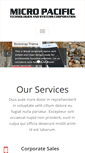 Mobile Screenshot of micropacific.net